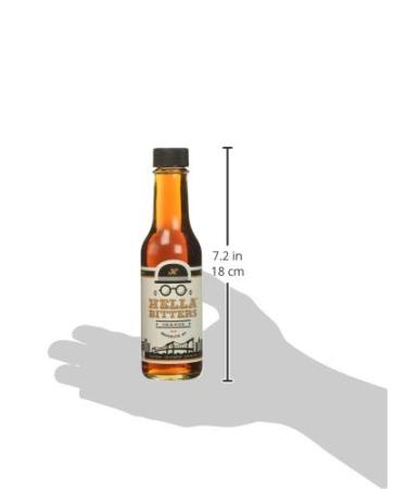 Hella Cocktail Co. Orange Bitters 5 Fl Oz - Craft Bitters with Real Fruit Peel & Spices - Buy Online on GoSupps.com