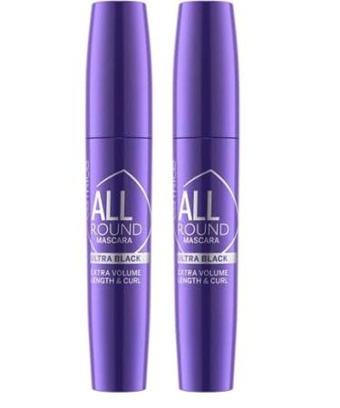 Catrice - Mascara Allround - 10 Ultra Black (Lot de 2)