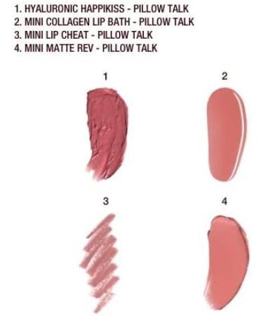 Charlotte Tilbury Pillow Talk Lip Wardrobe - Limited Edition Lip Kit - Buy Online on GoSupps.com