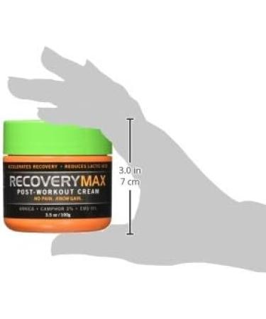 RecoveryMax Post Workout Cream - Speed Muscle Recovery & Reduce Soreness - Fitness Supplement 3.5 oz - Buy Online on GoSupps.com