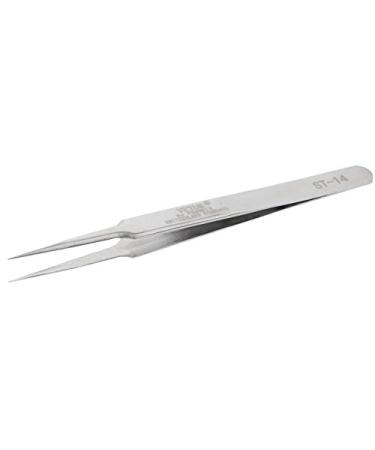New ST-14 Stainless Steel Tweezers Xiecutecat