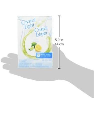 Crystal Light Lemon Lime Pitcher Packs 46.4g (28 Boxes of 4 Packets) 112 count (Pack of 1) Lemon Lime - Buy Online on GoSupps.com