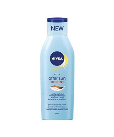Pack of 3 - Nivea After Sun Lotion Bronze - provides long-lasting moisture and tanning - 200 ml