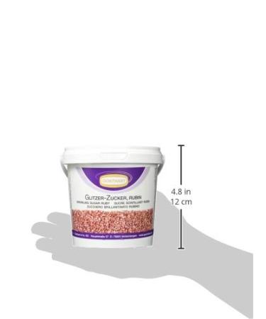 G nthart Glitter Sugar Ruby - 900g Pack | Premium Edible Decorations for Baking & Crafts - Buy Online on GoSupps.com