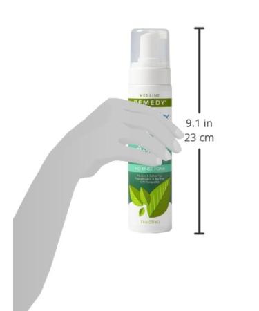Medline Remedy Phytoplex Hydrating Cleansing Foam, 8 fl oz - Paraben & Sulfate-Free Body Wash & Shampoo - Buy Online on GoSupps.com
