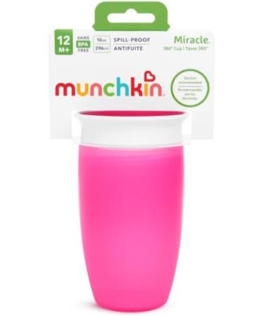 Munchkin Miracle 360 BPA-Free Sippy Cup 296mL 10oz - 3 Pack (Blue/Green/Purple) - Buy Online on GoSupps.com