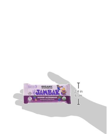 Jambar Bar Energy Jammin Jazzleberry Organic 2.12 Ounce - Buy Online on GoSupps.com