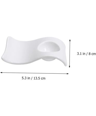 LABRIMP 6 Pcs Ceramic Egg Cup Fridge Decor Kitchen Egg Storage Tray Dinning Table Egg Cups Pasta Household - Buy Online on GoSupps.com