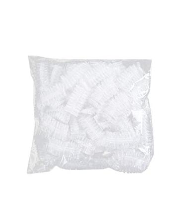 100PCS Disposable Ear Protector Caps for Shower, Bathing, Hair Dye - Clear Elastic Covers for Spa, Salon & Home Use - Buy Online on GoSupps.com