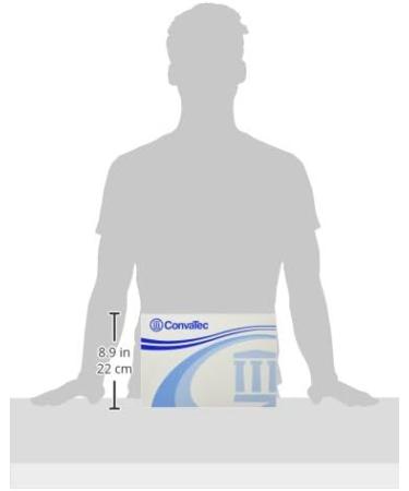Buy ActiveLife Drainable Pouch 12-Pack - Cut-to-Fit Stomahesive Skin Barrier & Tape Collar Fits 3/4" to 2 1/2" Stoma - Transparent | Fast International Shipping - Buy Online on GoSupps.com
