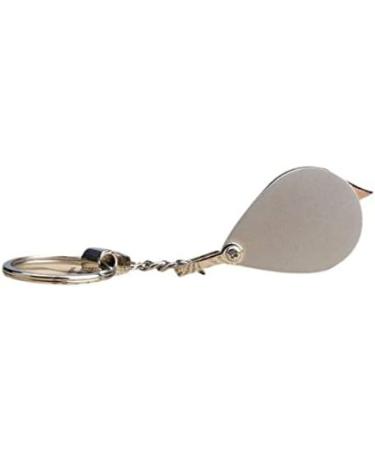 Magnifying 30mm 3X Pocket Folding Magnifier Reading Magnifying Glass Loupe with Key Chain Silver (Color : Silver) Good Times - Buy Online on GoSupps.com