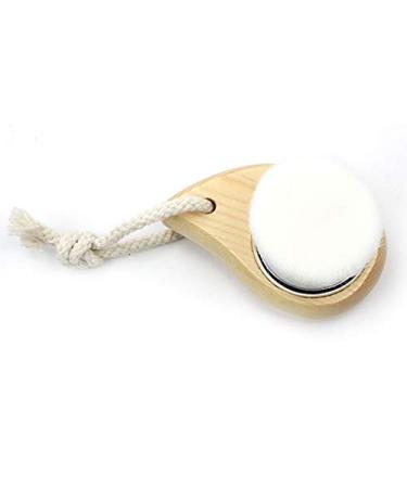 ECLAYA Soft Hair Face Wash Bamboo Charcoal Cleansing Brush Pore Cleanser Face Beauty Skin Care Cleaning Tools Silver