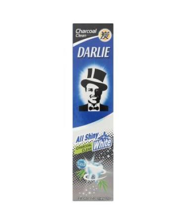 Darlie Charcoal Clean Fluoride Toothpaste whitening Net wt 5.64 Ounce or 160 Gram.