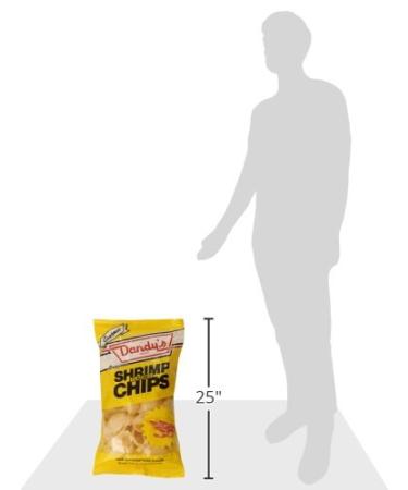 Buy Dandy Shrimp Chips 2.25 Ounce - Authentic Crunchy Seafood Snack | International Shipping Available - Buy Online on GoSupps.com