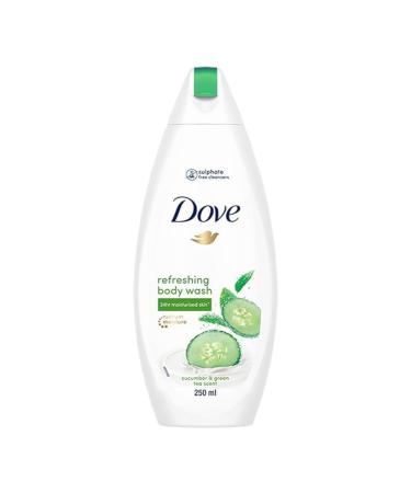 Do.vee Refreshing Body Wash With Refreshing Cucumber And Green Tea Scent For All Skin Type Smoother Skin 250 ml