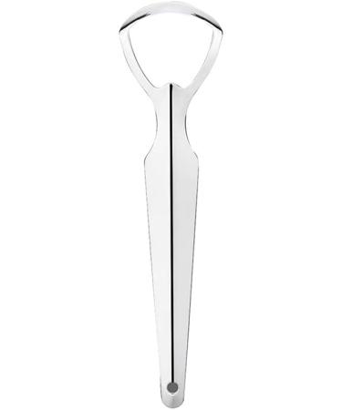 Tefexer Large Opening Stainless Steel Tongue Scraper - Oral Hygiene Tool for Adults Reduces Bad Breath Portable Design - Buy Online on GoSupps.com