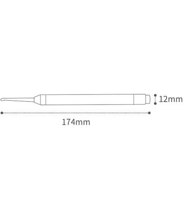 LED Flashlight Earpick Ear Cleaner Endoscope with Magnifier - Ear Wax Removal Tool - Buy Online on GoSupps.com