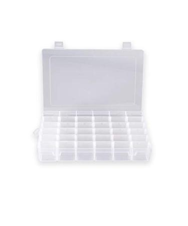 Plastic Organizer Container Box 36 Compartments Jewelry Storage Box with Adjustable Dividers (1 Pack) - Buy Online on GoSupps.com