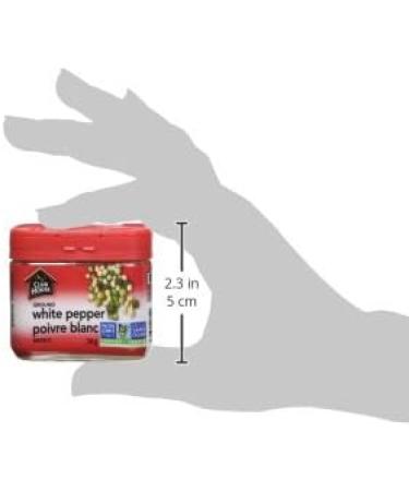 Club House Quality Natural Herbs & Spices Ground White Pepper Plastic Can 34g 34 g (Pack of 1) - Buy Online on GoSupps.com