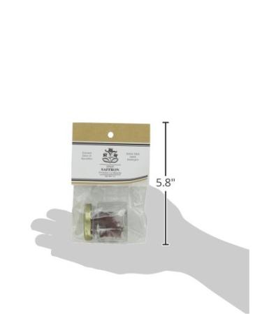 India Tree Saffron Threads 1g - Premium Quality Spice - 0.03oz Pack of 1 - Buy Online on GoSupps.com