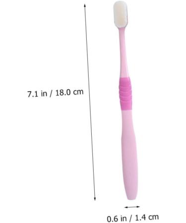Minkissy 4-Piece Portable Children s Toothbrush Set - Soft Safe & Effective Pink Cleaning Tools for Kids | International Shipping - Buy Online on GoSupps.com