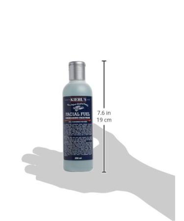 Kiehl's Facial Fuel Energizing Face Wash Gel Cleanser for Men 8.4 oz - Buy Online on GoSupps.com