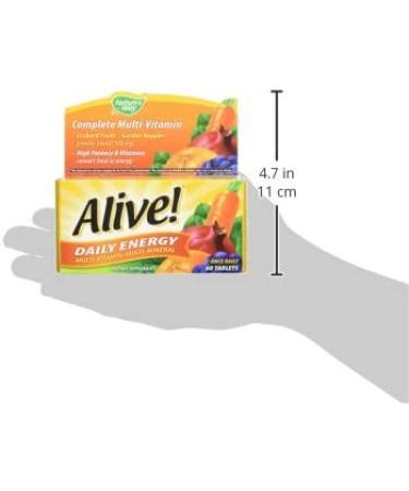 Nature's Way Alive! Daily Energy Multivitamin 60 Tablets - Boost Your Wellness - Buy Online on GoSupps.com
