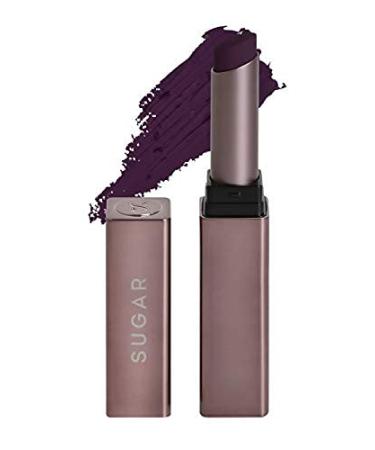 SUGAR Cosmetics - Mettle - Satin Lipstick - 05 Helena (Plum Berry) - 2.2 gms - Waterproof  Longlasting Lipstick for a Silky and Creamy Finish  Lasts Up to 8 hours
