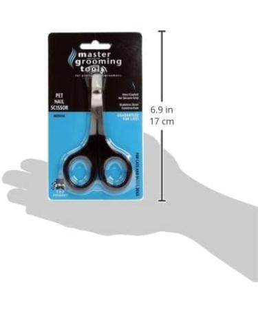 Master Grooming Tools Stainless Steel Pet Nail Scissors - Medium Size for Cats and Birds - Buy Online on GoSupps.com