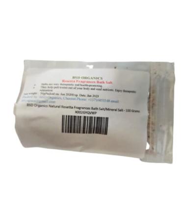 Natural Rosetta Fragrances Bath Salt/Mineral Salt - 100 Grams