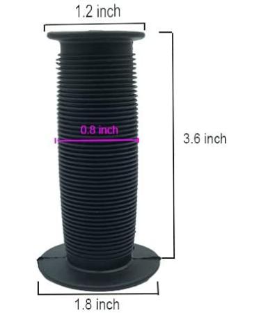 Pincute Mushroom Bike Handlebar Grips for Toddler/Kid's BMX Bikes - Black - Buy Online on GoSupps.com