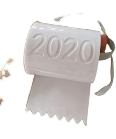 YOO 2PCS Christmas Funny 2020 Christmas Ornaments Toilet Paper Ornament (Toilet Paper) - Buy Online on GoSupps.com