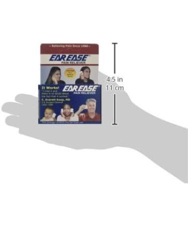 Ear Ease Pain Reliever for All Ages - Natural and Fast-Acting Relief from Earache Due to Sinus Pressure, Altitude Changes, Swimming, Allergies, Cold, and Flu - Buy Online on GoSupps.com