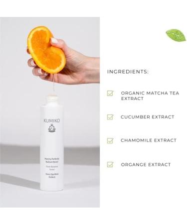 KUMIKO Ultimate Matcha Skin Care Toner - Radiant Boost & Fresh Balance - Hydrate Purify & Revitalize - 7.84 oz - International Shipping Available - Buy Online on GoSupps.com