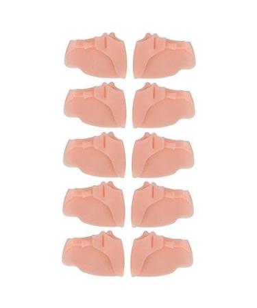 allesoky Bunion Corrector Toe Alignment Tool - Soft Gel Toe Separators for Foot Pain Relief Toe Straightener Pads & Forefoot Support - 5 Pairs