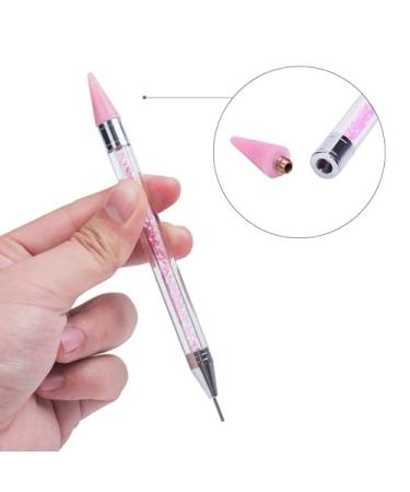 5pcs Double Head Nail Tip Pens for Crystal Nails - Green Nail Art Chalk | International Shipping - Buy Online on GoSupps.com