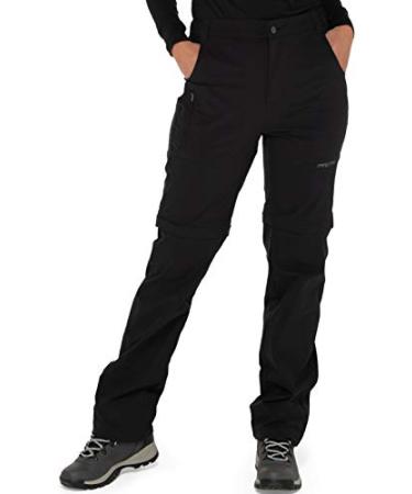 Arctix Women's Convertible Trail Pant Short Small Short Black