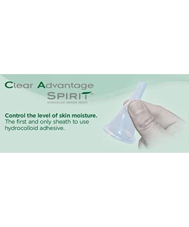 30 -Pack Spirit Condom Catheters Hydrocolloid Sheath Style 1  36mm LARGE Rochester / Bard - Buy Online on GoSupps.com
