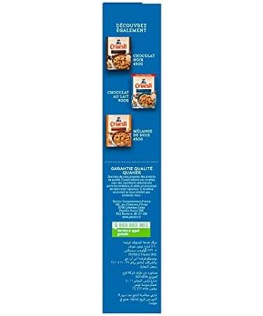 D lice du Matin: QUAKER CRUESLI Chocolat au Lait - 450g - C r ales Croquantes au Doux Ar me de Chocolat au Lait - Id al pour un Petit D jeuner G - Le Lot De 3 - Buy Online on GoSupps.com