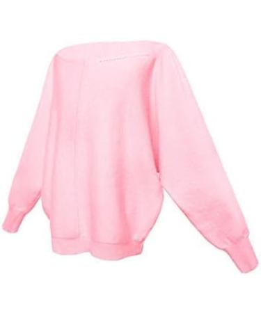 Daydance Toddler Girl's Pink Ballet Dance Sweater | Batwing Sleeve | 6-7 Years - Buy Online on GoSupps.com