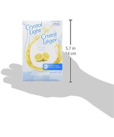 Crystal Light Lemonade Pitcher Packs 56.6g (28 Boxes of 4 Packets) Lemonade 8.09 g (Pack of 28) - Buy Online on GoSupps.com