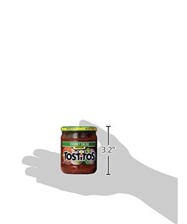 Tostitos Medium Chunky Salsa - 15.5 oz Jar | Authentic Mexican Flavor - Buy Online on GoSupps.com