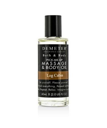 Demeter Log Cabin Massage & Body Oil 60ml/2oz