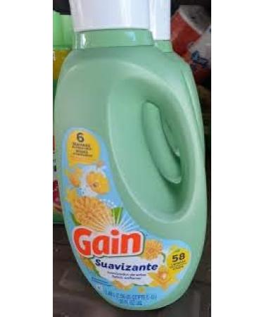 Gain Suavizante Fabric Softener - Sunflower Fresh Scent 58 Loads | International Shipping Available - Buy Online on GoSupps.com