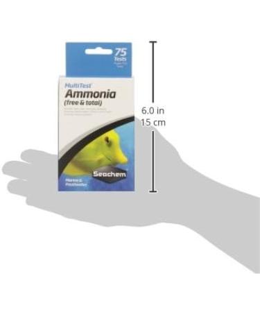 Seachem MultiTest Ammonia Test Kit - Buy Online on GoSupps.com