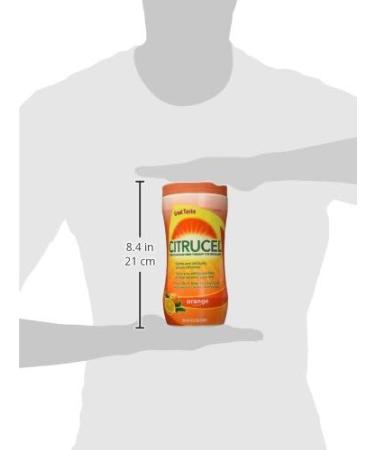 Citrucel Orange Laxative 30 oz - Gentle Fiber Supplement for Digestive Health - Buy Online on GoSupps.com
