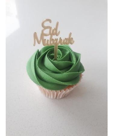 16 Eid Mubarak Cupcake Toppers Gold Eid Cake Toppers Eid Gift Tags Eid Gift Charms Hamper Tags Eid Charms Eid Cake Decorations. - Buy Online on GoSupps.com