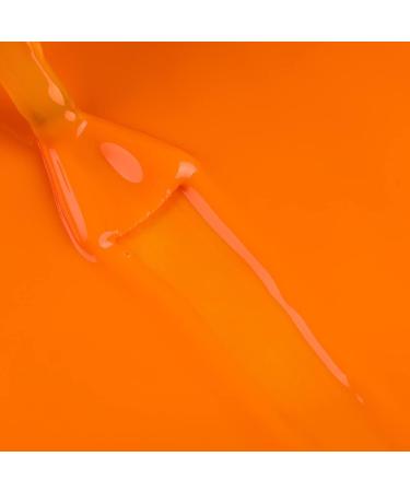 Bluesky Gel Nail Polish Orange Sorbet - Neon04 Bright Long Lasting Chip Resistant 5ml (Requires Drying Under UV LED Lamp) Neon Orange 5 ml (Pack of 1) - Buy Online on GoSupps.com