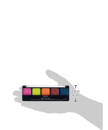 NYX Cosmetics Glitter Cream Palette - Eden | 0.33 oz - Shop Internationally | Best Price & Fast Shipping - Buy Online on GoSupps.com
