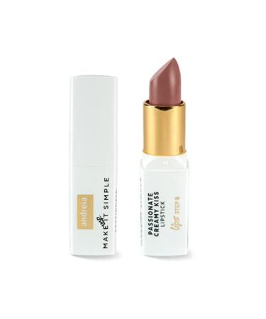 Andreia Andreia Professional Make Up - Lips - PASSIONATE CREAMY KISS Lipstick - 04 Chocolate